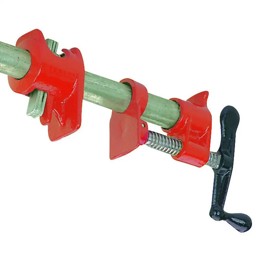 

1/2'' Wood Gluing Pipe Clamp Set Heavy Duty Professional Woodworking Cast Iron Outillage Bois Clamps For Woodworking