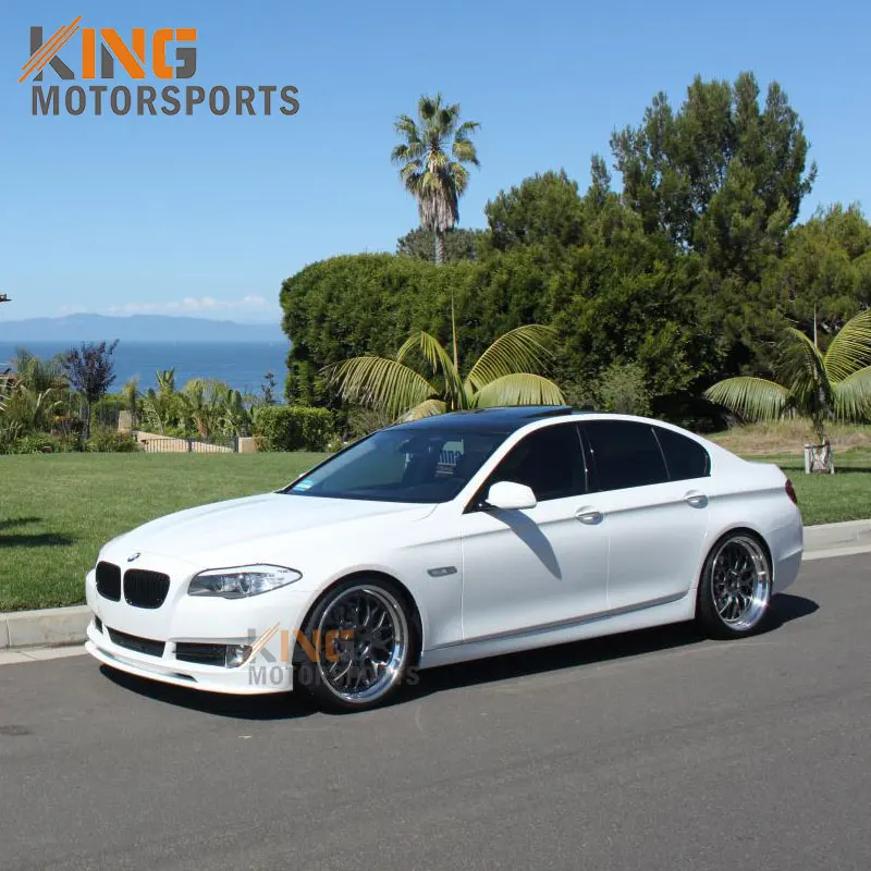 Подходит для 10 11 12 13 BMW F10 5 серий 3D стиль передний бампер губы не