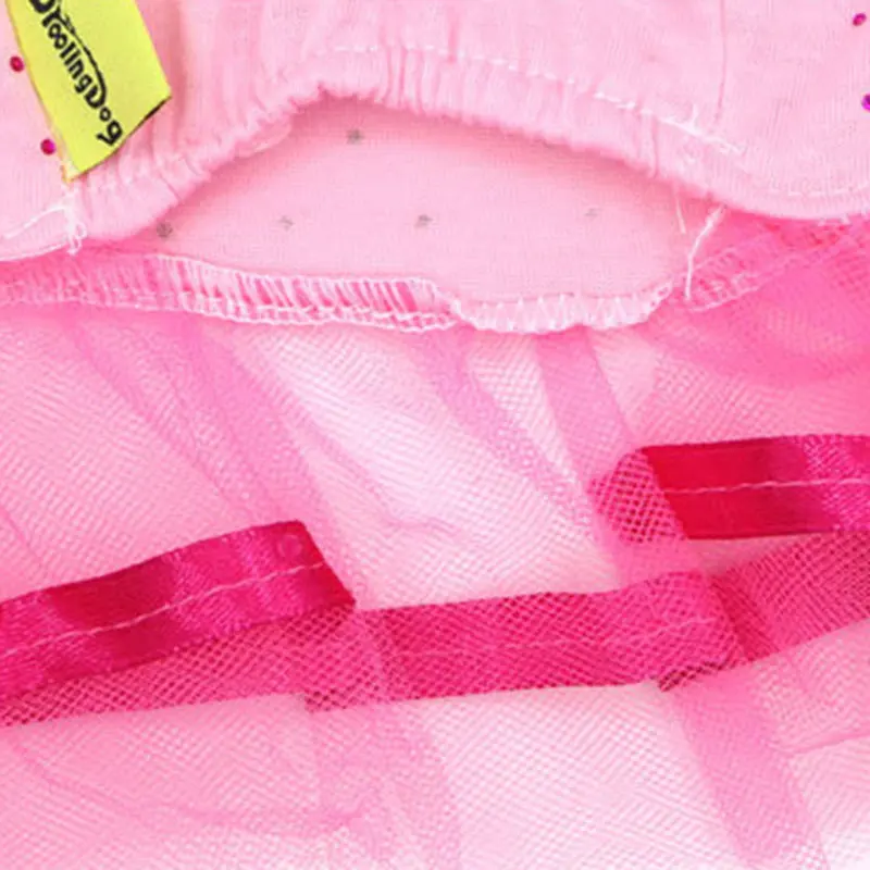 

Pet Skirt Comfortable Dog Clothes Cute Princess Style Pet Dress Lace Princess Dress Skirt Multicolor Pet Summer Accessories