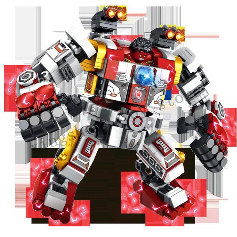 Чудо супергерой Мстители Alliance 60025 Железный человек Зеленый Гигантский