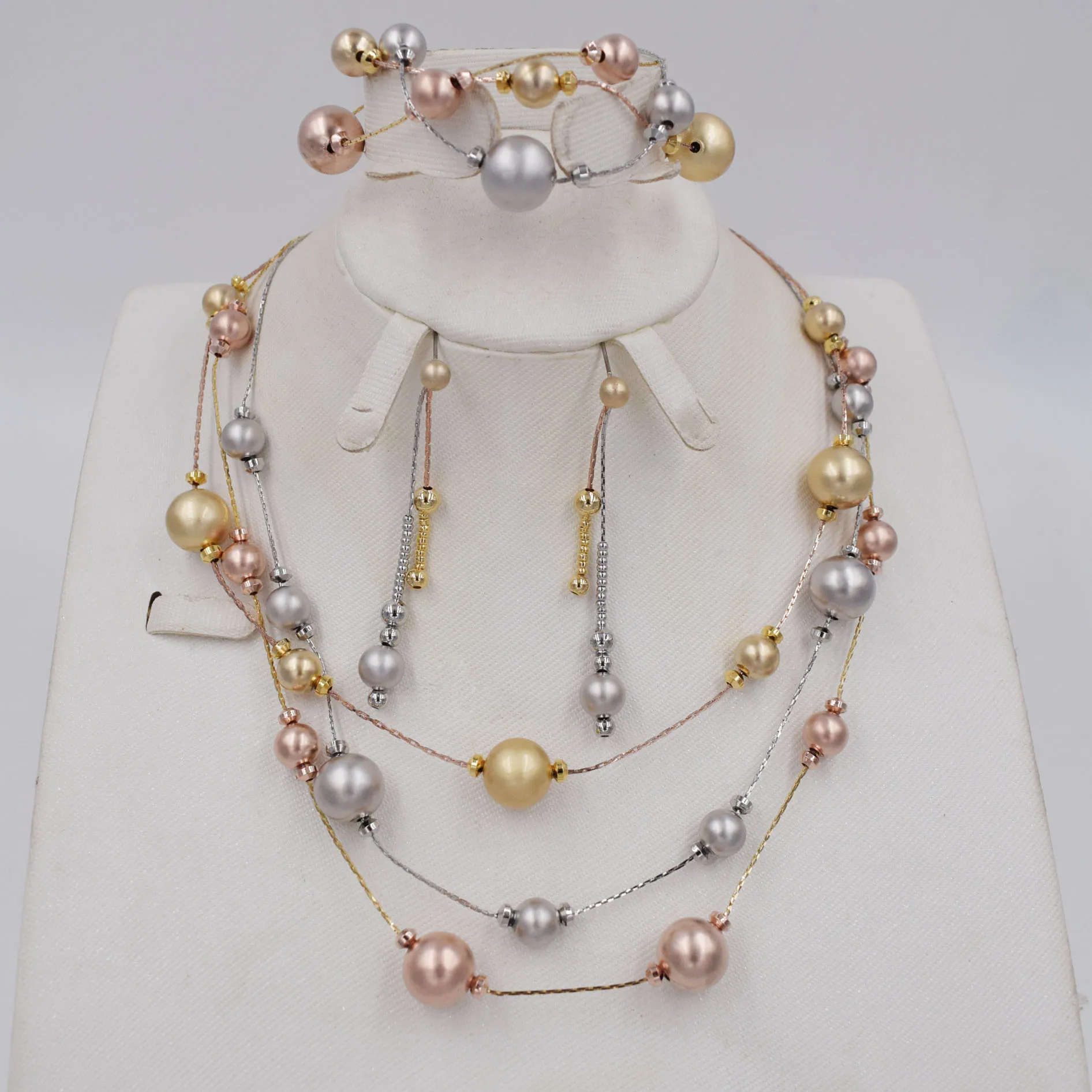 750 новый дизайн модные итальянские ювелирные изделия большой набор нигерийские