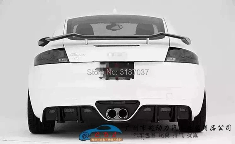 Спойлер для Audi TT TTS TTRS 2 двери sedan GT спортивный из углеродного волокна Задняя