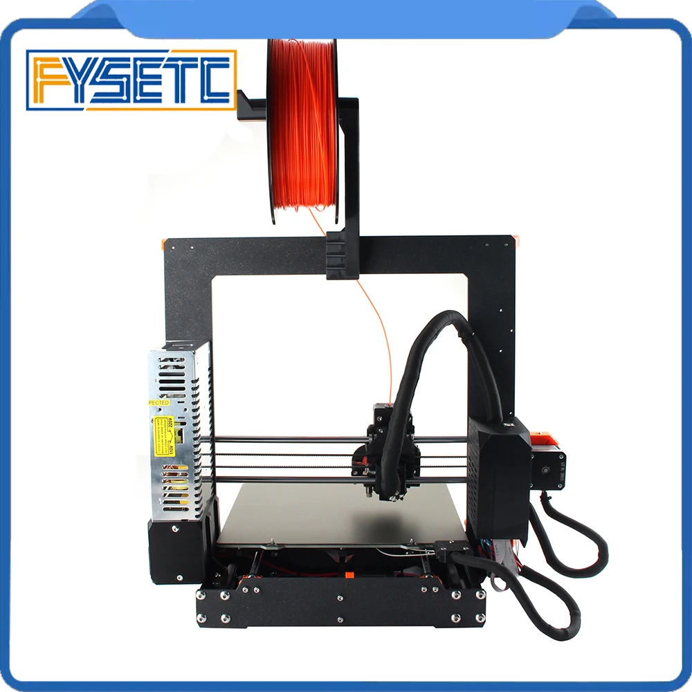 2022 FYSETC клон Prusa i3 MK3S полный DIY 3D принтер Полный комплект с алюминиевым сплавом