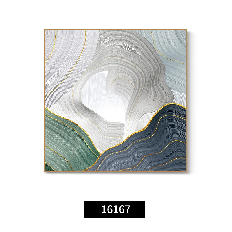 

Simple Creativity Decorative Paintings Luxurious Modern square corridor Room Decoration Accessories Tableau Home Decor EK50DP