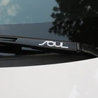 Металлическая Эмблема, авто Декор, наклейки, светоотражающие наклейки на окна автомобиля, стеклоочистителя для Kia cerato rio soul ceed sportage niro, автомобильные аксессуары