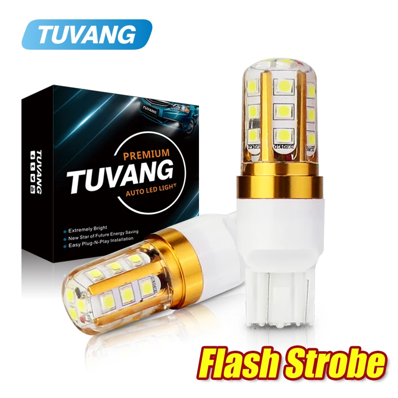 2 шт. Автомобильные светодиодные лампы T20 7443 SMD 3030|Сигнальная лампа| |