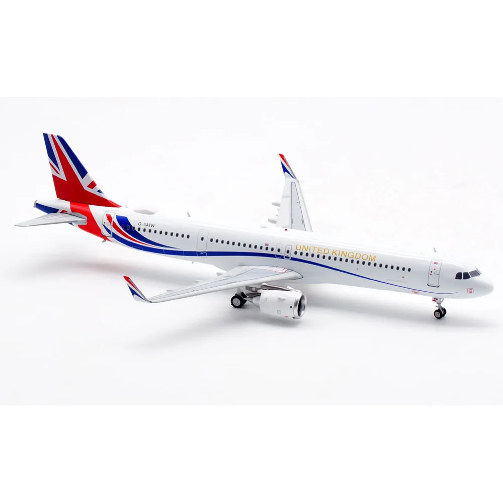 Коллекционный самолёт из сплава 1:200 подарок подсветка искусственный свет