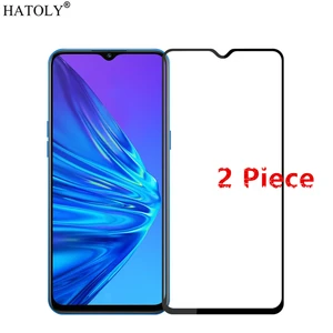 2Pcs For OPPO Realme 5 Glass Tempered Glass for Realme 5 Glass Film
Full Glue Coverage Phone Screen Protector for OPPO Realme 5