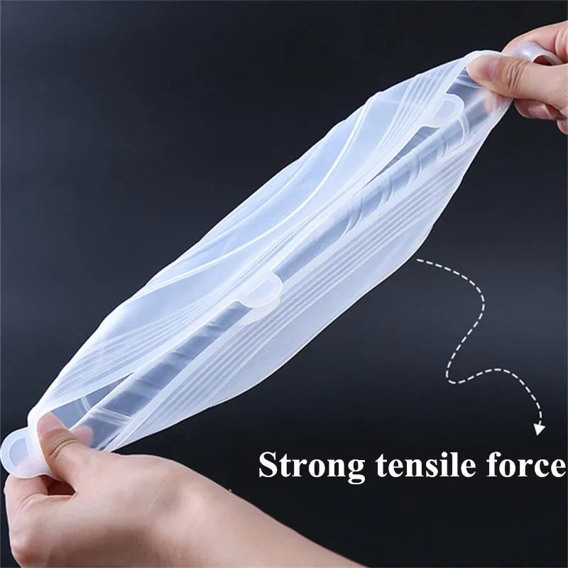 Универсальные силиконовые крышки 6 шт./компл. растягивающаяся крышка всасывания