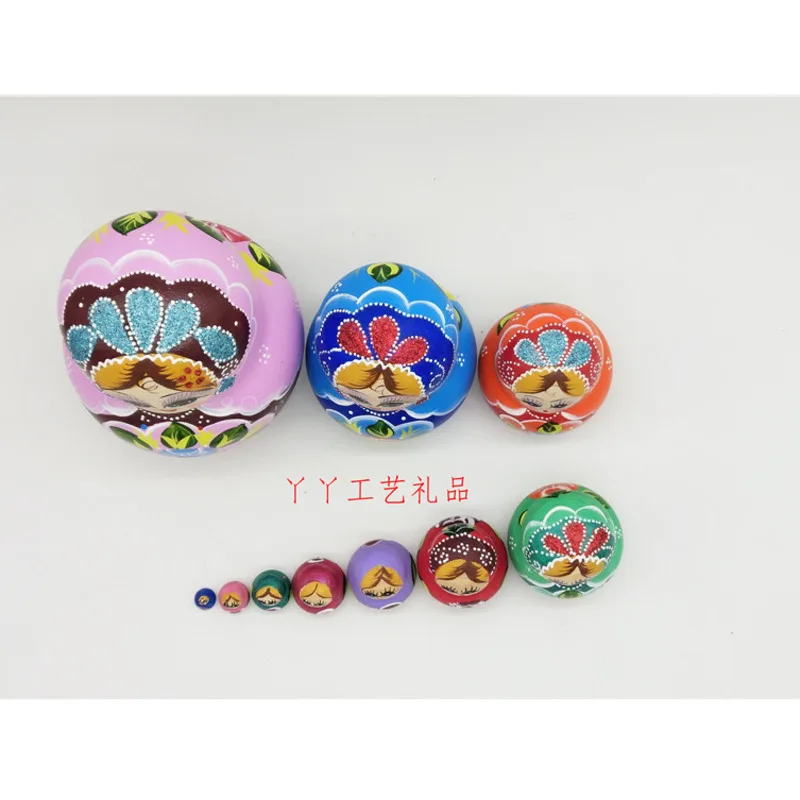 10 слойные куклы гнездышки дерево большой цветок живота цветущая удача русская