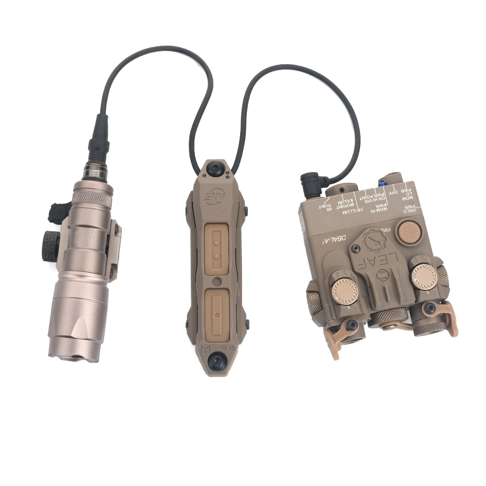 WADSN тактический мини DBAL A2 красный зеленый горошек лазерный ИК прицел охотничья