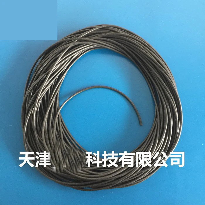 

1m/5m/10m Electromagnetic shielding conductive rubber strip nickel carbon Ni/c 3.0 solid conductive rubber sealing strip