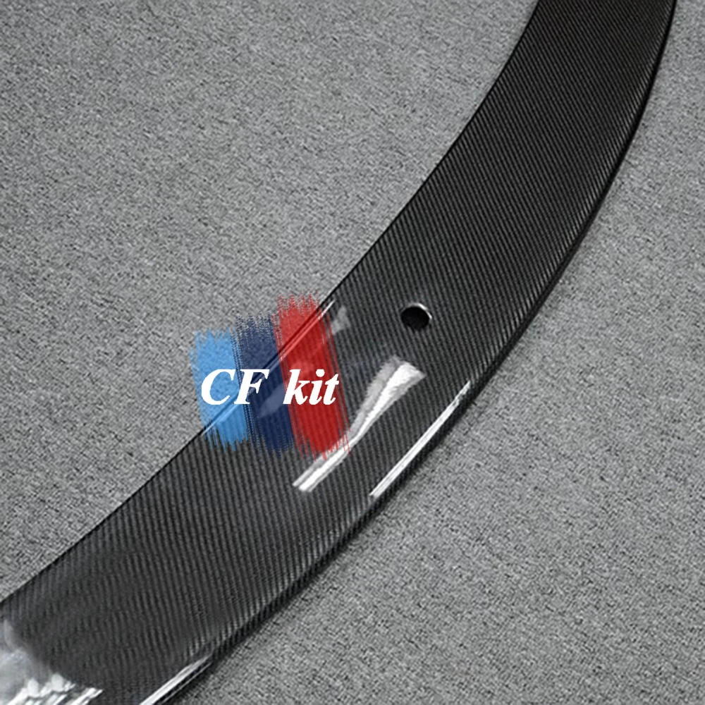 Передний бампер спойлер подбородка из настоящего углеродного волокна для BMW 3