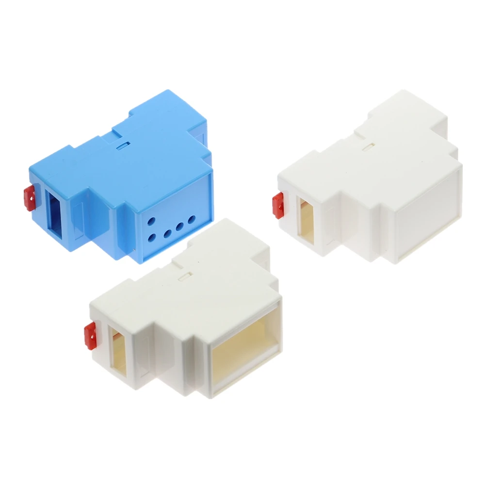 1 шт. чехол для DIN-рейки распределительная коробка ПЛК пластиковая электроники 4