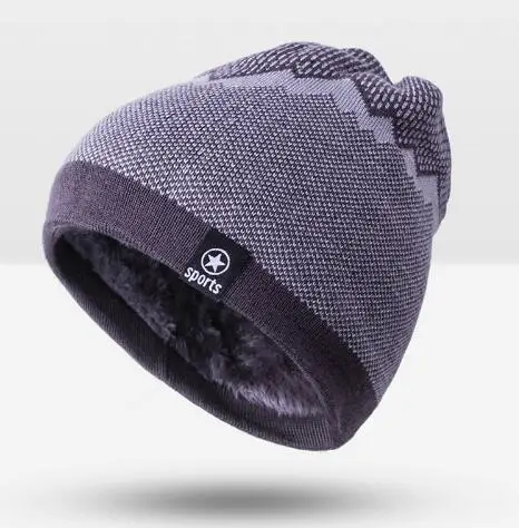 Осень-зима, новинка, мужские вязанные шапочки Skullies& Beanies, уличные спортивные кашемировые теплые шерстяные шапочки, шапка, Прямая поставка