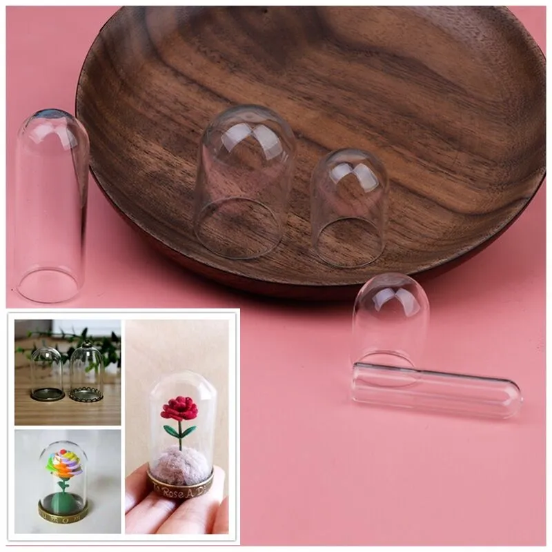 10 шт. разных размеров пустые трубки Стеклянная банка искусственная Бижутерия