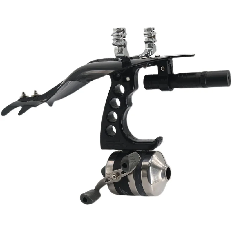 

New Fish Shooting Artifact Laser Fishing Slingshot High Precision Power Complete Collection Fish Shooting Device Full Set Fish