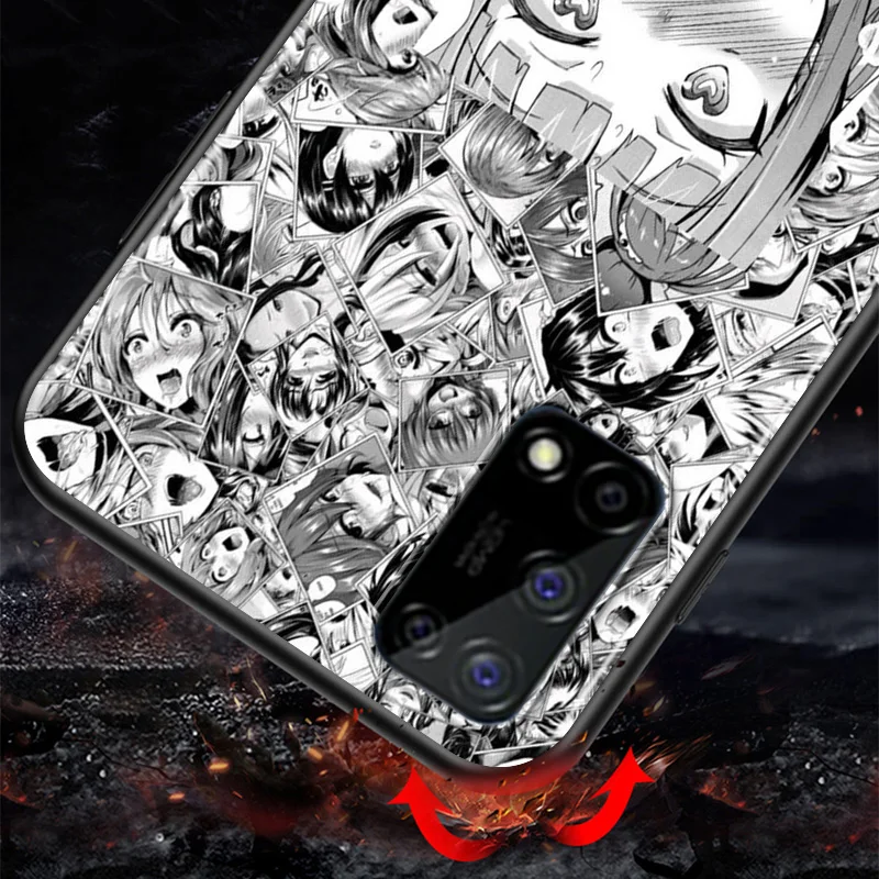 

Anime Girl Collage For Honor V9 Play 3E 8S 8C 8X MAX 8A 2020 Prime 8 7S 7A Pro 7C Phone Case
