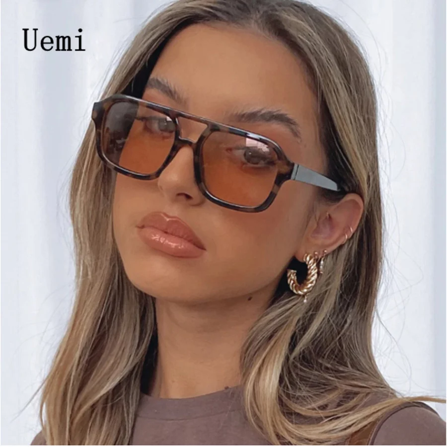 

2022 New Retro Modern Square Sunglasses For Women Men Vintage Designer Sun Glasses Fashion Ladies Shades UV400 Eyewear