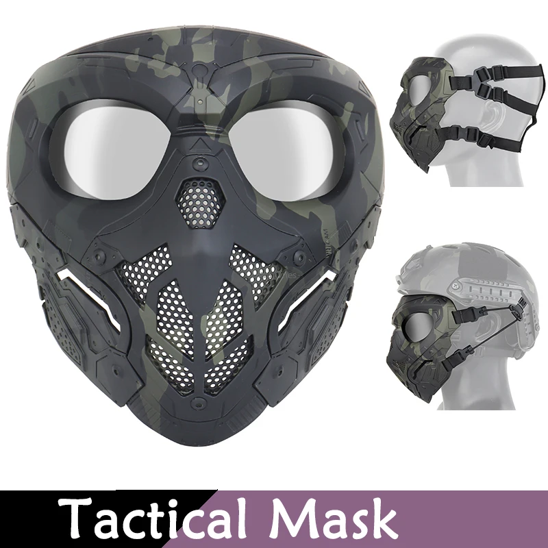 

Outdoor Hunting Shooting Mask Tactical Military Masquerade Cycling Skull Mask Training Cs Wargame Paintball Full Face Masks