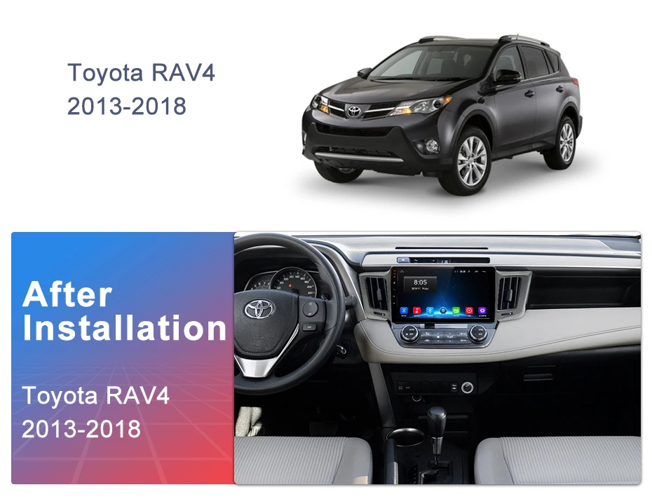 Junsun V1 2G+ 32G Android 9,0 DSP для Toyota RAV4 2013- автомобильный Радио Мультимедиа Видео плеер навигация gps RDS 2 din dvd