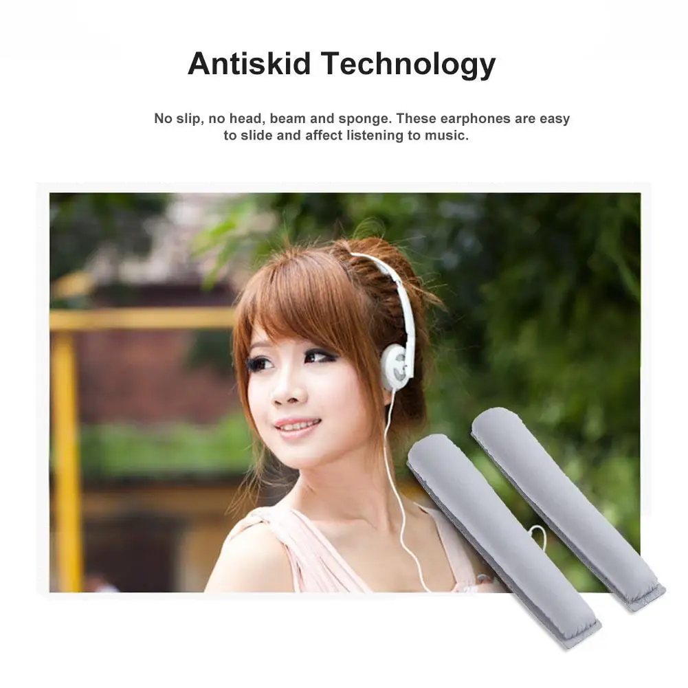 2 шт Мягкие Наушники в форме головы накладки для Sennheiser PX100 PX200 PX80 головной убор