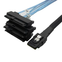 mini 4 sas hard drives 36 pin sff 8087 to 4 sas 29 pin sff 8482 cable connectors with 15 pin sata power connector controller