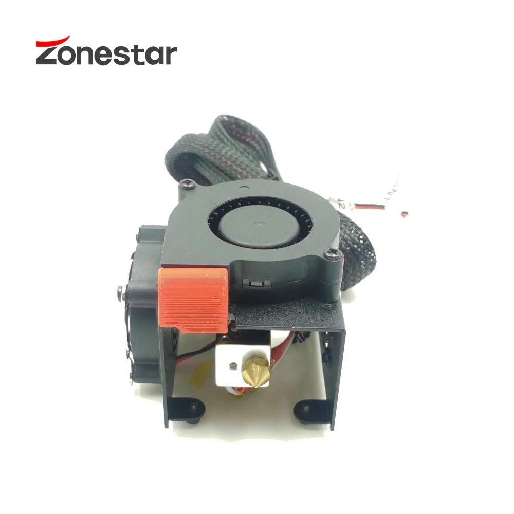 ZONESTAR Одноцветный 3D принтер Hotend нагреватель 24V50W датчик температуры NTC100K B3950 FAN5015