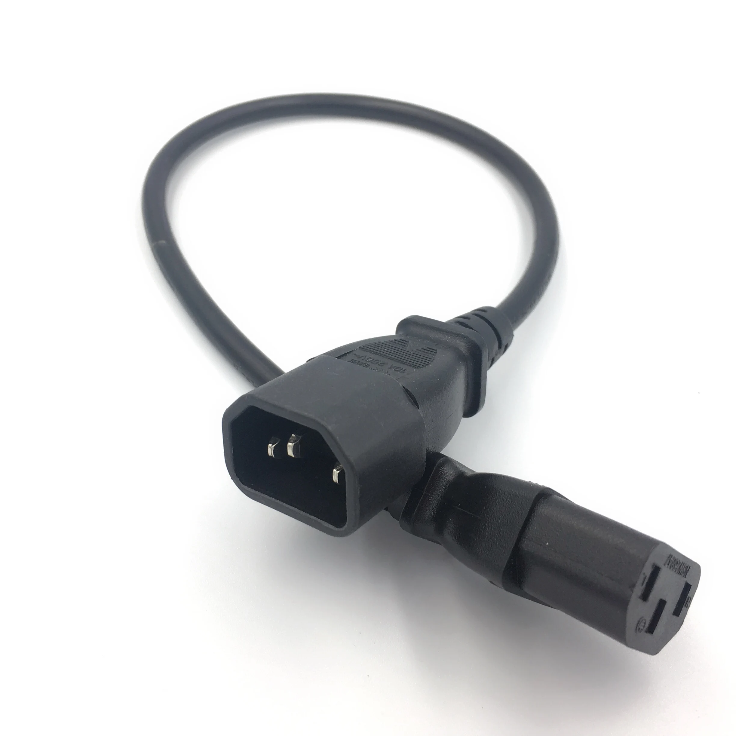 IEC 320 C13 в соответствии со стандартом C14 Мощность удлинитель 0 5 m 1m 6ft и формирующая