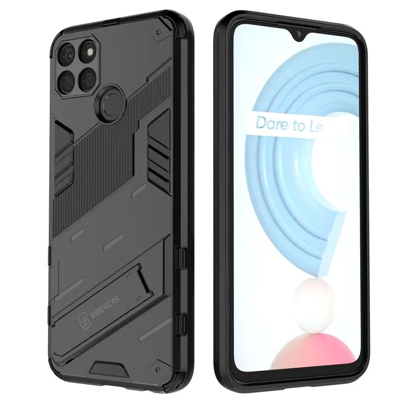 shockproof case for realme c21y c25y v25 narzo 50 50a 50i q5 pro 5g cover armor back coque for oppo a36 a76 a96 4g phone case free global shipping
