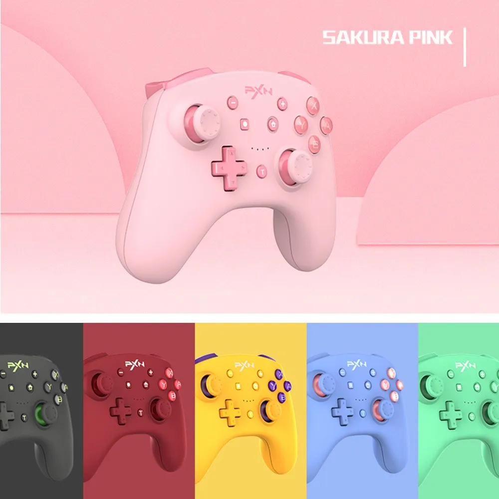 Игровой контроллер для Nintendo Switch Bluetooth-совместим с PXN Lite/PC USB-кабелем передачи