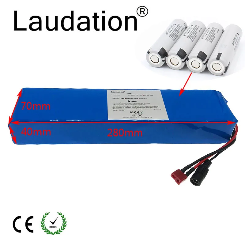 Laudation 36V 10ah блок батарей электрического велосипеда 10S 3P 500W высокая мощность