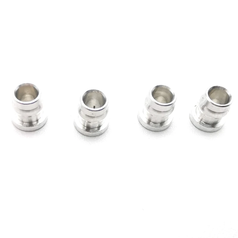 

2 Pcs Metal Front Steering Cup HUB Carrier & 4 Pcs Metal Shock Absorber Damper