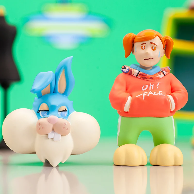 POP MART coolrainlab серия Oh Face реальные игрушки угадай сумку загадочная коробка Mistery Caixa