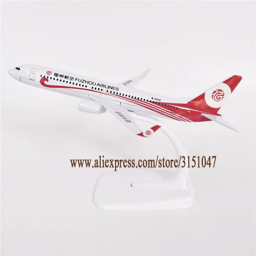 16 см металлический сплав модель воздушного самолета Китай Фучжоу Alirines B737 самолет
