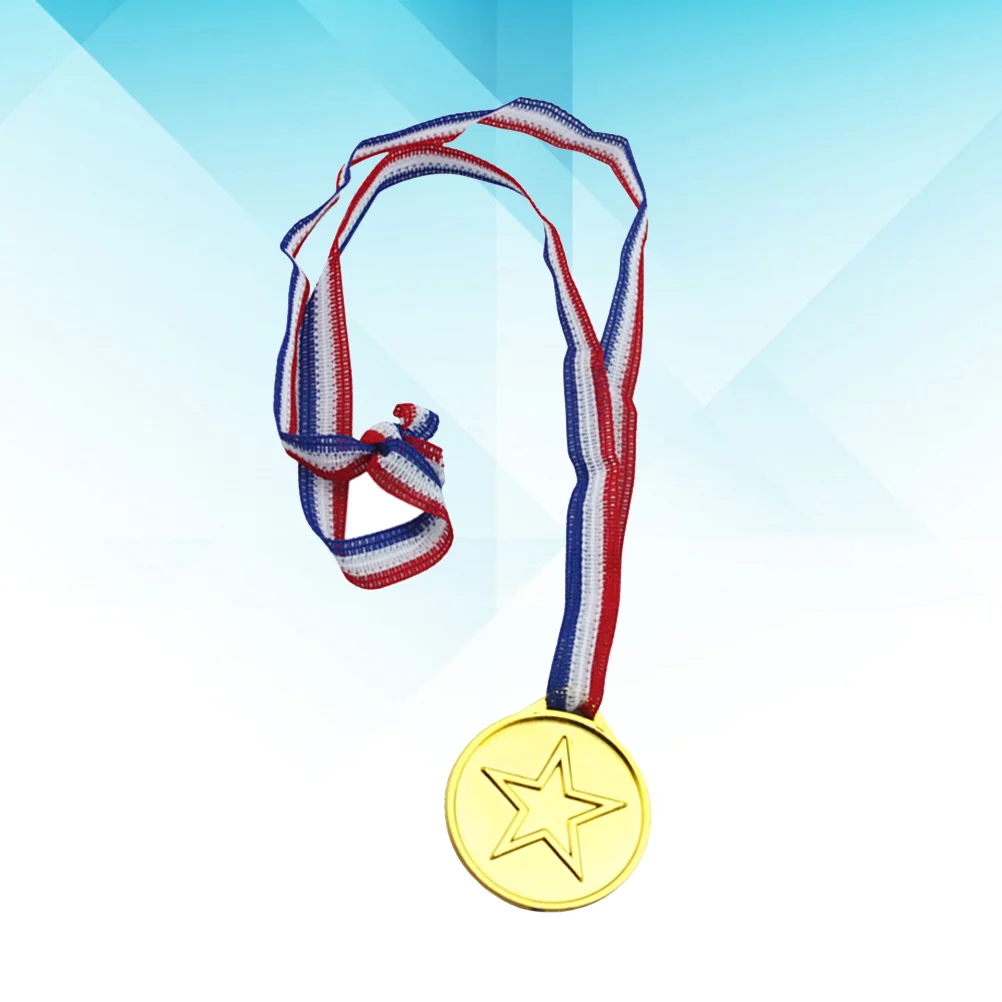 

Золотая медаль-победитель, 24 шт, медали для спортивных соревнований, соревнований, сувениров вечерние Ринок