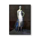 Портрет де мадмуазель дюмарест Киз Ван донген, настенная живопись, холст, винтажный постер, украшение для дома, Картина на холсте