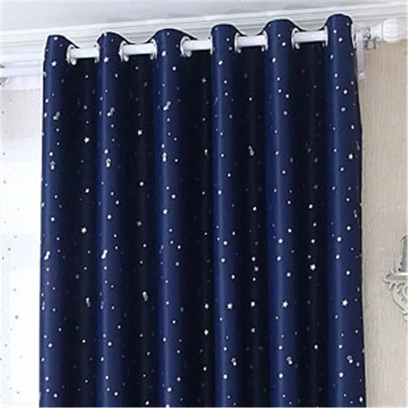 Pastoral Stars Pattern Baby Curtain Tulle Blackout Curtains Sheer for Living Room boy's and girl's Bedroom New WP123#40 | Дом и сад