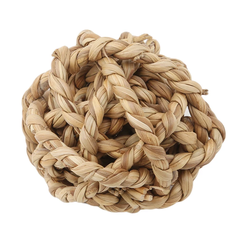 3 типа 6-9 см игрушки для домашних животных птицы Попугай DIY аксессуары ротанга мяч