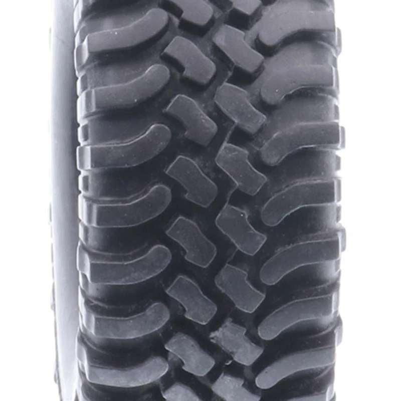 

FBIL-2Pcs 1.9 Inch 100mm Rubber Rocks Crawler Tires Tyre for 1/10 RC Car Traxxas SCX10II D90 CC01 F350 Crawler Car