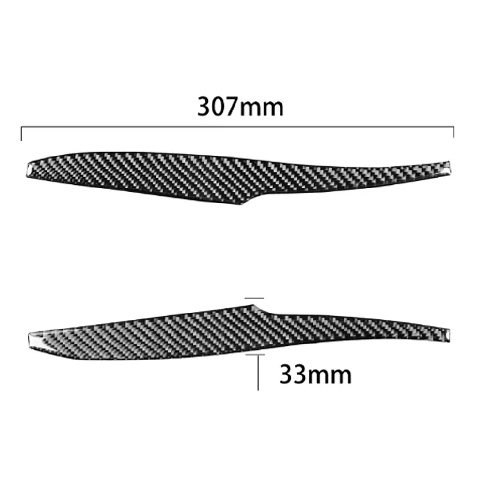 

Carbon Fiber Side Mirror Moulding Trim Stickers Door Mirror Decorative Strips for Toyota 4Runner 2010-2020 Car Exterior
