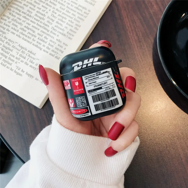 INS Hot DHL Express 50 anniversary soft silicon Earphone Headset Case For Apple Airpods 1 2 Cover for airpods pro coque gift | Электроника