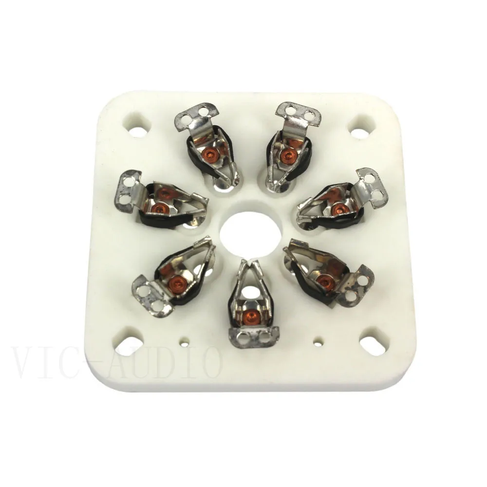 10 шт. клапан база 7Pin Керамика ламповая панель 7 контактов планшеты гнездо трубки