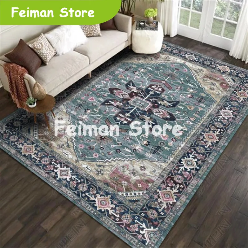 Morocco стиль геометрический красочный узор гостиная ковры и коврики пасторальная