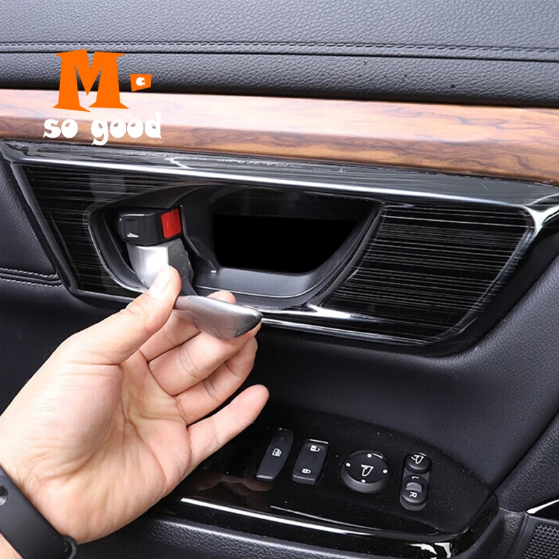 

2017 2018 2019 для Honda CR-V таможенный приходной ордер автомобиля внутренняя дверная ручка защитная рамка панель Накладка авто из нержавеющей стали...