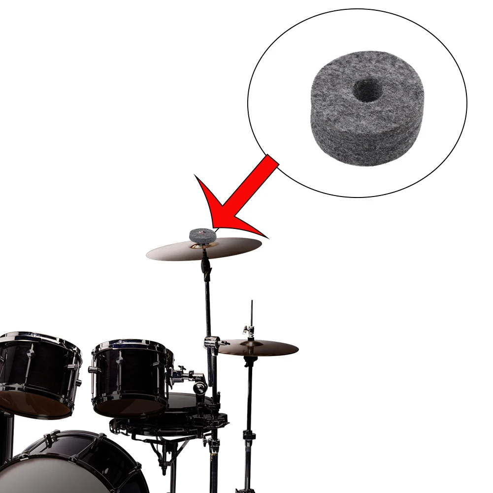 10 шт. аксессуары портативный нескользящий шумоподавляющий войлочный коврик