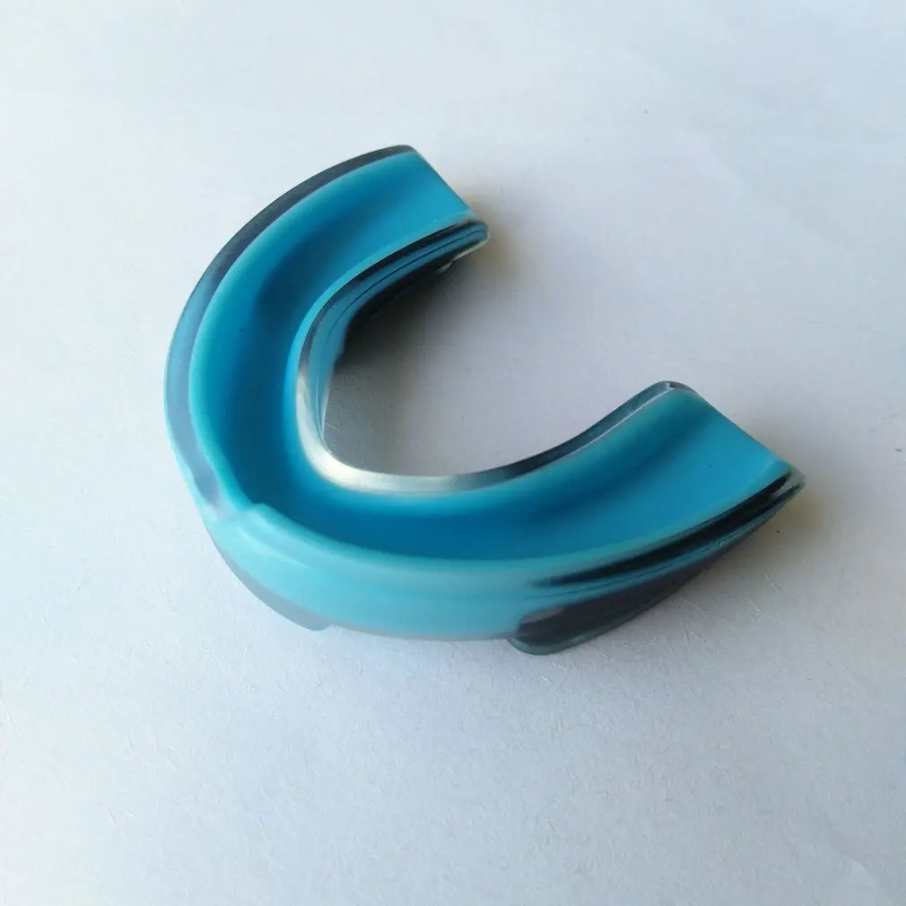 Мундгард зубы Защита для взрослых детей Бокс тхэквондо Санда Бесплатные боевые