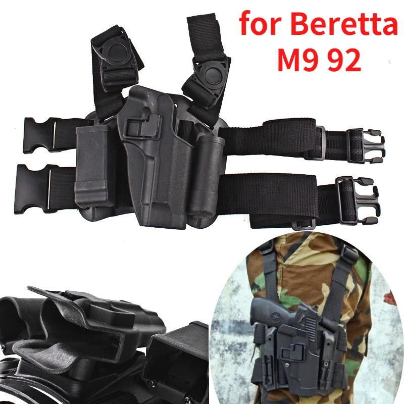 Военная кобура для пистолета на ногу Beretta M9 уличный Охотничий Тактический