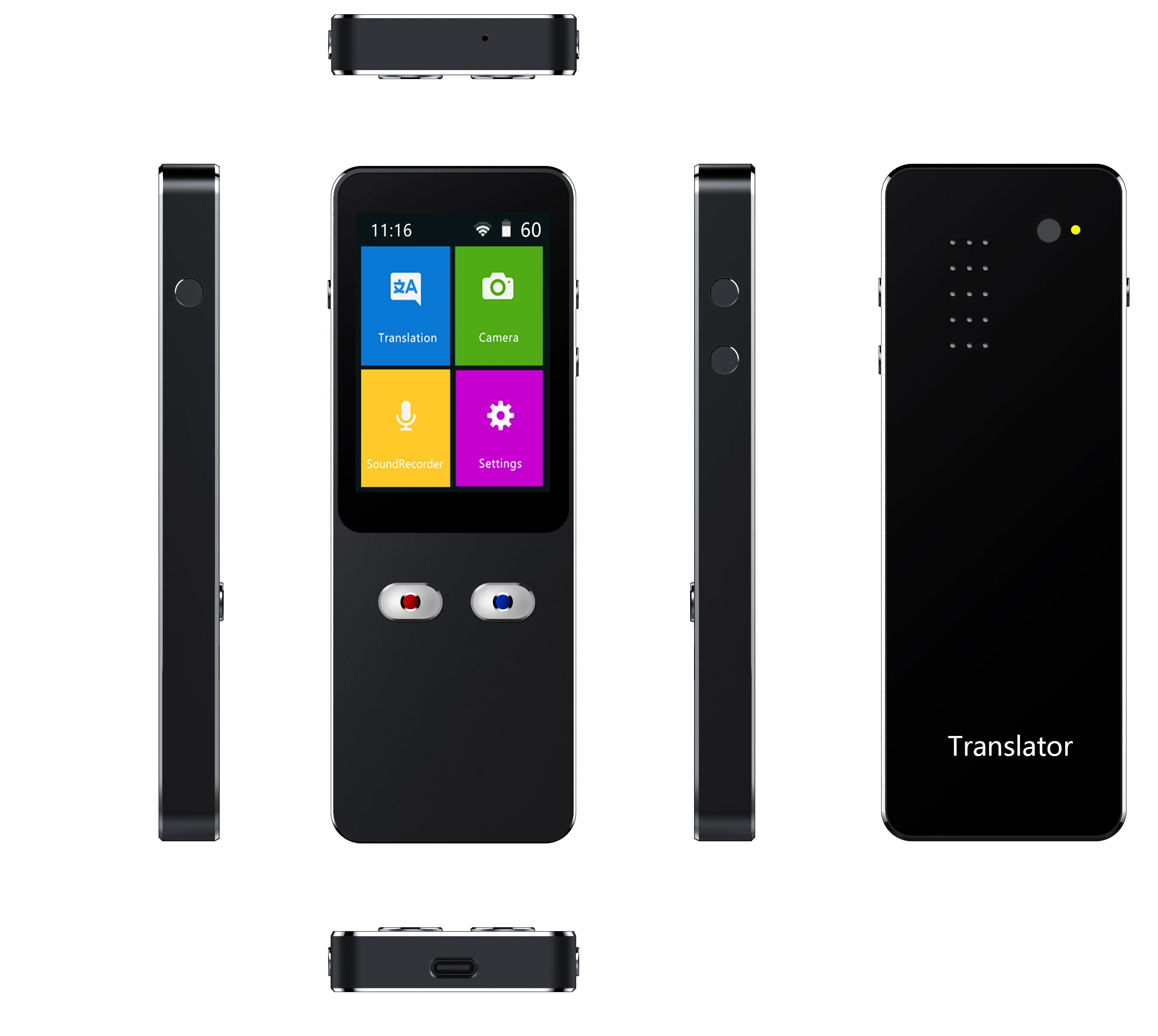 

Smart Translator T9+ Support Wifi Hotspot Offline Fast Voice Recognition AI Translator