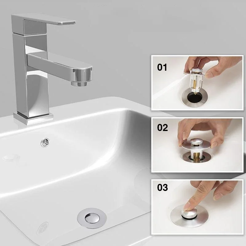 Универсальный фильтр для слива раковины из нержавеющей стали дезодорант ванной